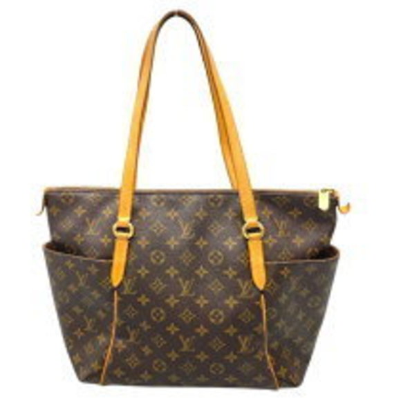 Louis Vuitton Totally Brown Monogram Canvas Tote Bag - Picture 1 of 7